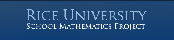 Rice University School Mathematics Project